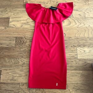 Stretch Body Con Midi